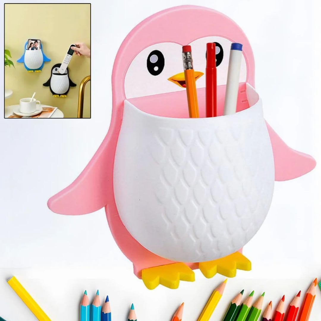 ITBeater Penguin Bathroom Wall Shelf Phone Mount Toothbrush Holder Remote Control Holder Plastic Wall Mount Pack of 2 (B0DB6BTLJH) Amazon Price History, Amazon Price Tracker