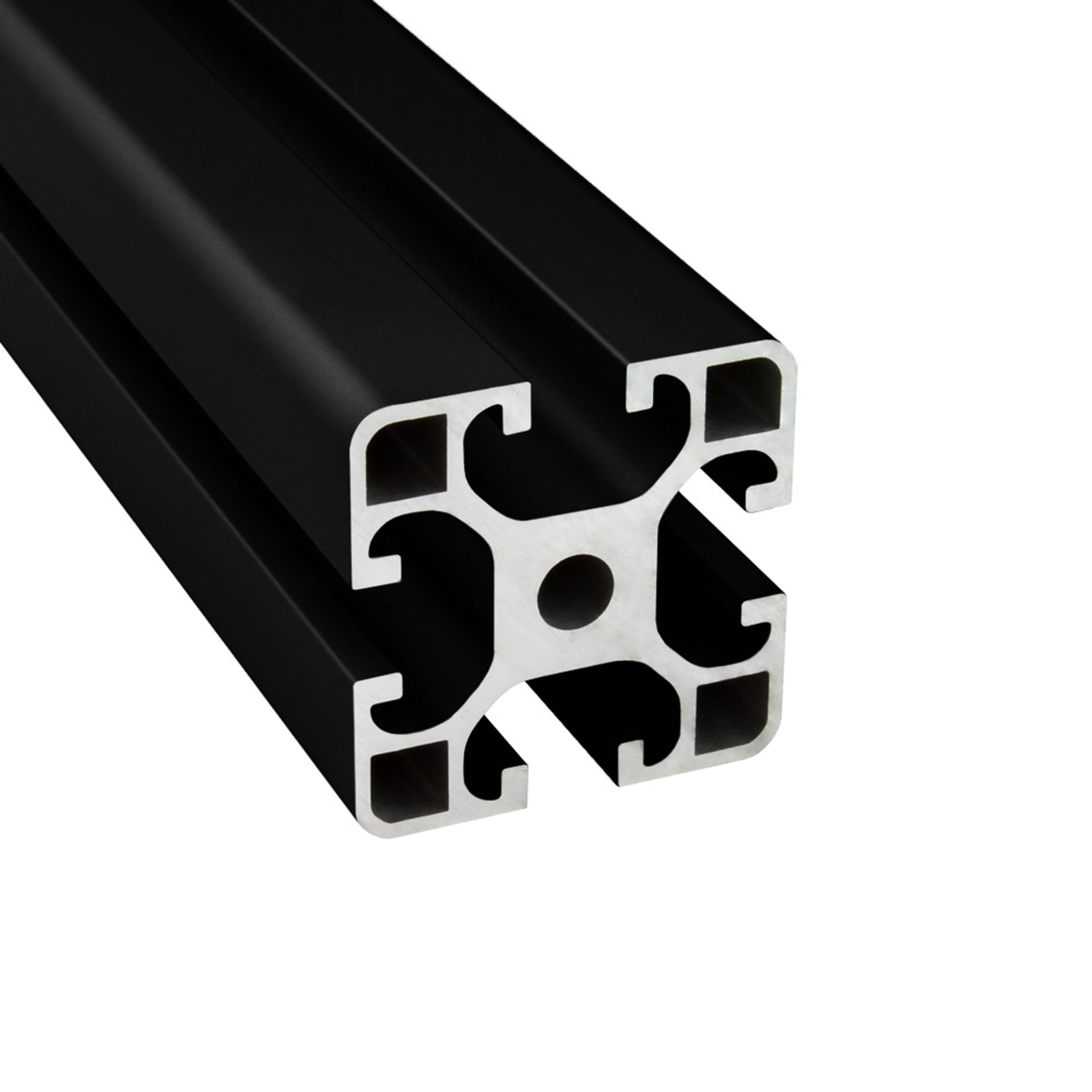 KLAK - Aluprofil 3m System-, Montage-, Konstruktionsprofil Nut 8 40x40 schwarz