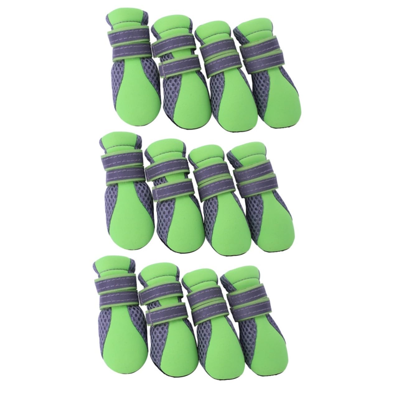 Chaussures pour petits chiens maille respirante BESPORTBLE XL vert