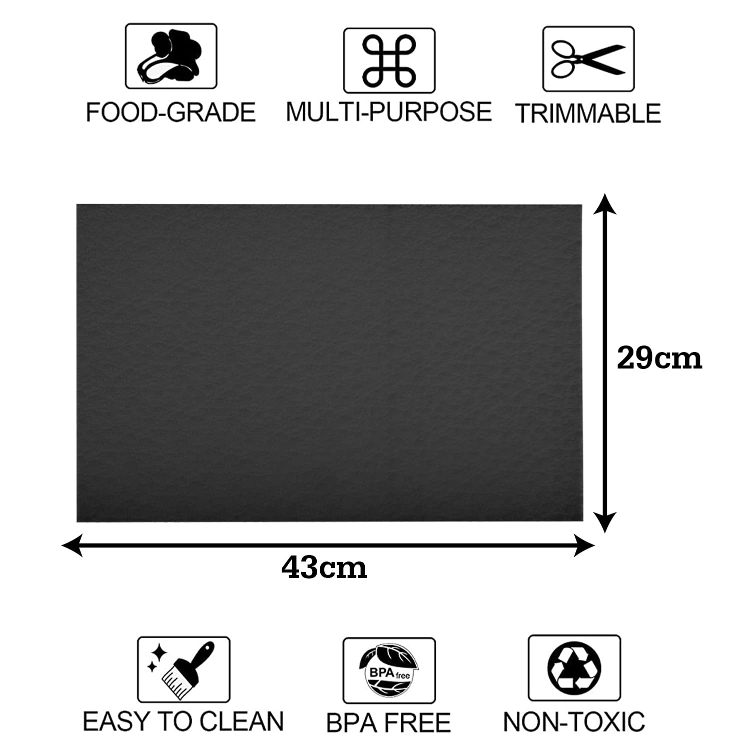 Floral Fridge Mats - Waterproof & Stain Resistant -3
