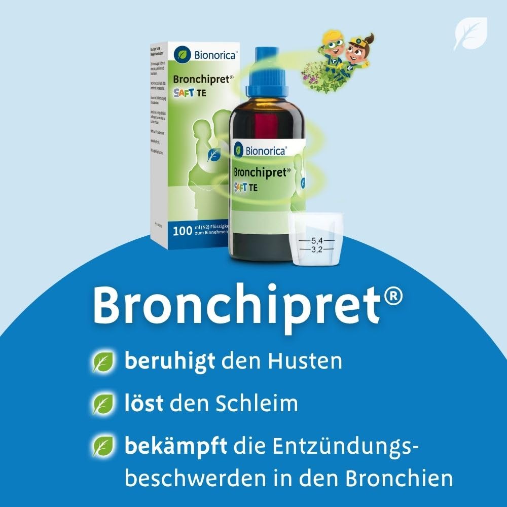 Bronchipret Saft TE Hustensaft fr Kinder ab 1 Jahr