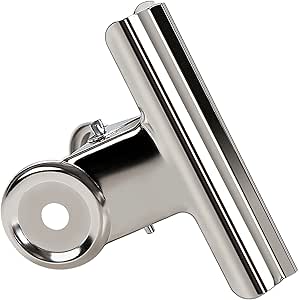 Clip Bulldog 50mm - 12 Pezzi Argento, Per Documenti E Carta - Foto 11