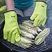 AYL Grilling Gloves, Heat Resistant Gloves BBQ Kitchen Silicone Oven Gloves, Safe Handling of Hot Food, Pots and Pans for Barbecue, Cooking, Baking - Internal Protective Cotton Layer