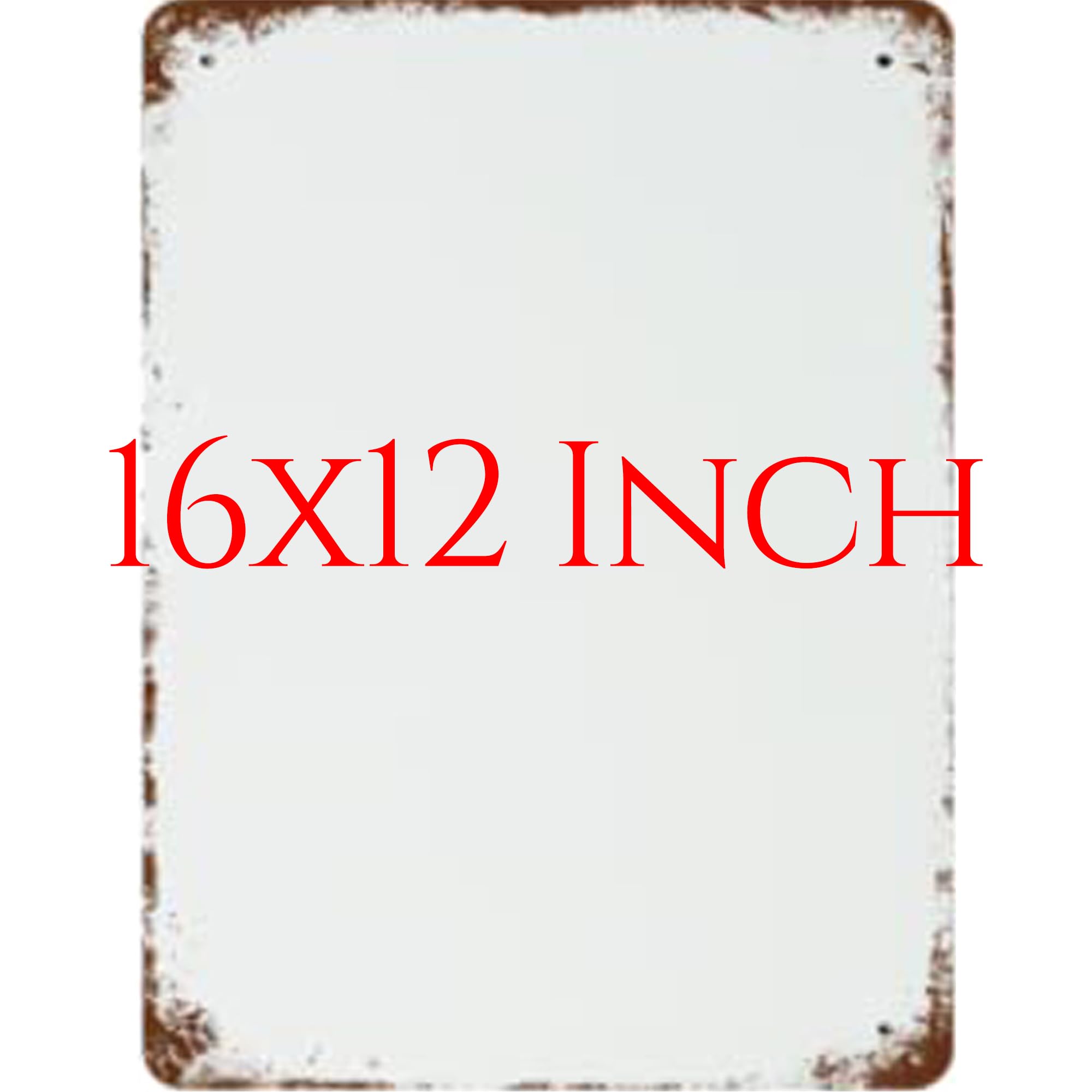 Plaque en métal personnalisée 40x30cm pour décoration murale de cour