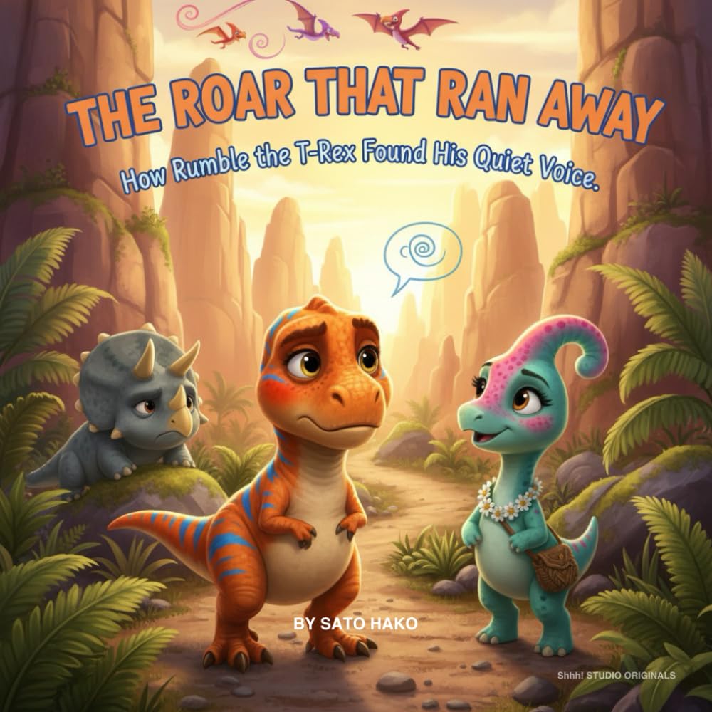 The Roar That Ran Away: How Rumble the T-Rex Found His Quiet Voice