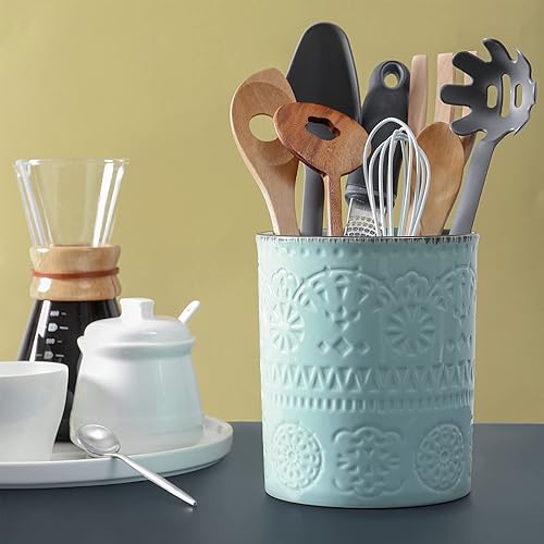 Miniatura 2 de LIFVER Soporte para utensilios de cocina de 6.2 pulgadas, soporte para utensilios de cocina, soporte para utensilios de cocina de granja, caca de