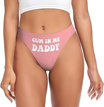 Cum In Me Daddy Shorts Sexy Slutty Underwear Panties Womens Booty Thongs For Women Sexy Ladies Underwear For Girl