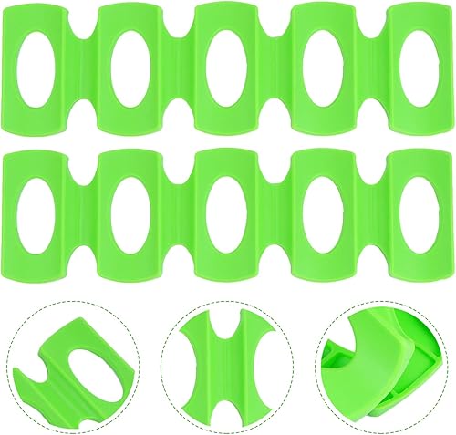 Miniatura 9 de DOITOOL 2 estantes de silicona para almacenamiento de bebidas, soportes para latas de cerveza, vino y bebidas, alfombrillas fáciles de limpiar para