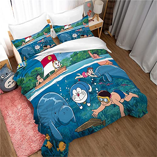 Juego De Funda De Edredón Doraemon Dreamland