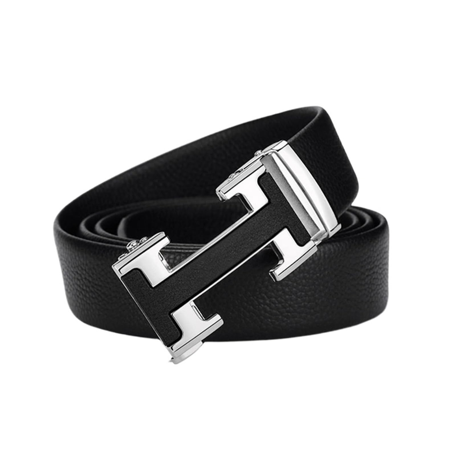 Ceinture Homme Ceinture à boucle automatique vintage for pantalon d'affaires, ceinture en alliage for homme, boucle de créateur