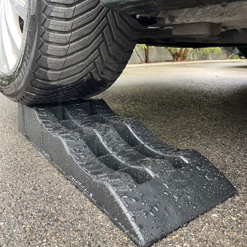 Cales de Roues (Mise à Niveau) pour Camping-Cars, caravanes, Vans, Voitures et remorques (5 tonnes - Jeu de 2) - Ideal-Cover®