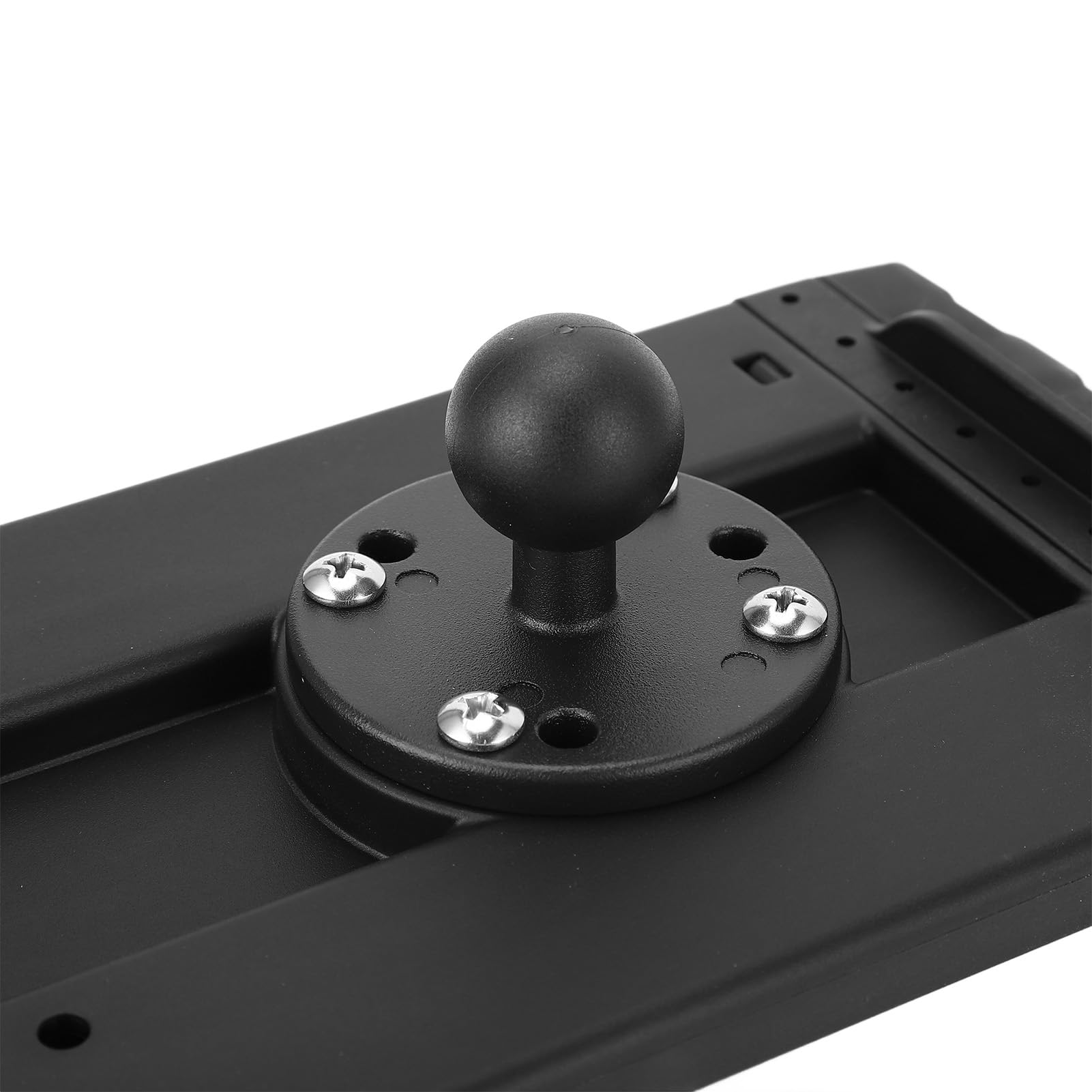 Support de Tablette pour Voiture avec tête sphérique, Support sans Fil de Tableau de Bord pour tablettes de 8 à 14 Pouces, Support de Console Extensible, Anti-Vibration et