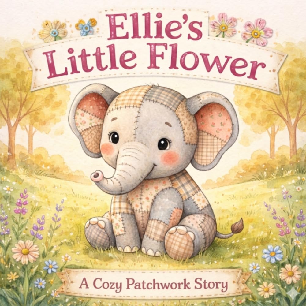 Ellie the Elephant and the Little Flower: A Cozy Patchwork Bedtime Story (The Cozy Patchwork Collection)