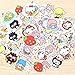 Produktbild 40 Stück schöne kreative Kawaii selbstgemachte Love Sanrio Girl Aufkleber/Dekorative Aufkleber/DIY Craft Fotoalben/Aufkleber Auto Laptop Helm Gepäck Dekor Geschenk für Kinder