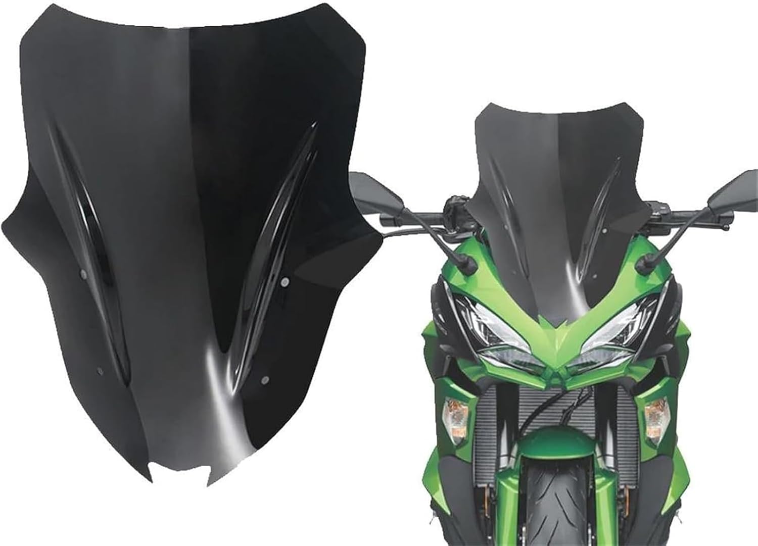 バイクのフロントガラスの風 用のNinja1000用 Z1000SX用 Z1000 SX 2017 2018 2019 2020 2 Windshields for Kawasaki Ninja 1000 / Z1000SX (2017-) | Accessories  International