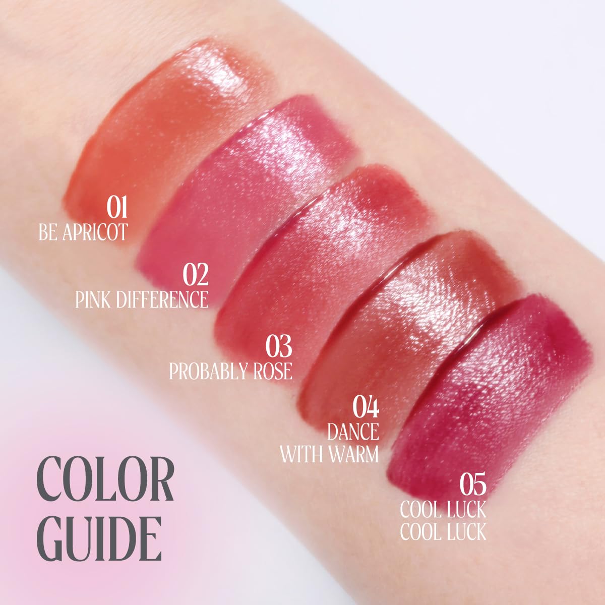 Peripera Ink Jellable Tint, Lip Stain, Korean Lip Tint, High Pigment Color, Longwear, Weightless, Moisutizing, Hydrating (03 PROBABLY ROSE, One Size) - Image 4