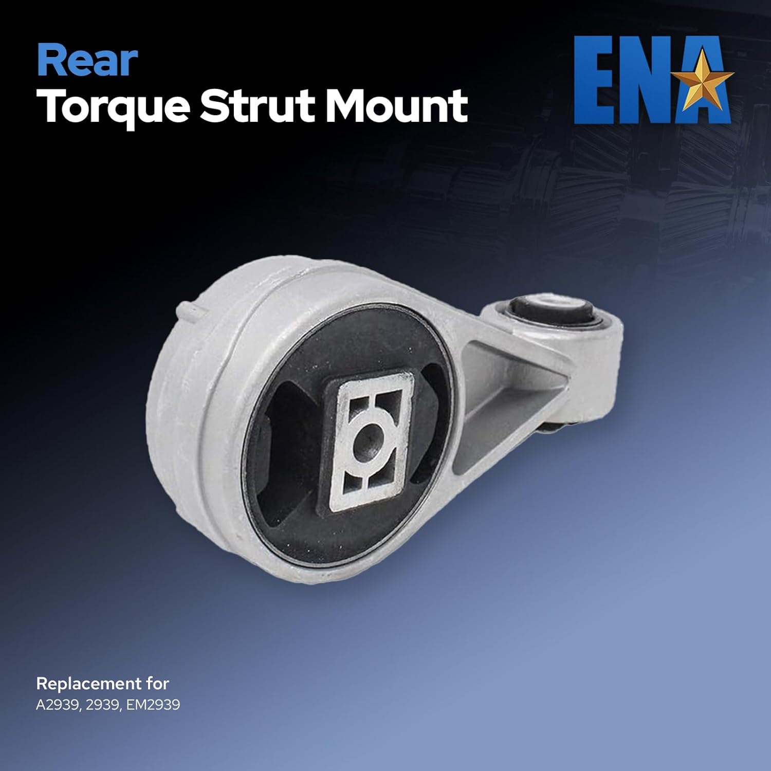 ENA Motor Engine Mount and Trans Mount Set of 3 Compatible with Ford 2005 2006 2007 Focus 2.0L L4 Auto Trans Replacement for A5312 A2939 A2986