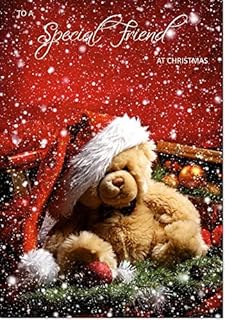 Doodlecards Special Friend Christmas Card - Medium Size