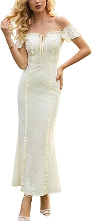 Womens Sexy Backless Bow Deor Cowl Neck Maxi Dress Elegant Long Sleeveless Bodycon Cocktail Party Dresses