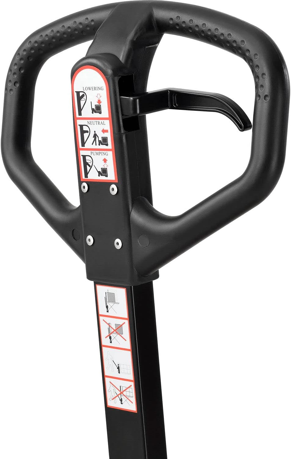 Global Industrial Manual High-Lift Skid Jack Truck, 3300 Lb. Capacity, 21" x 45" Forks