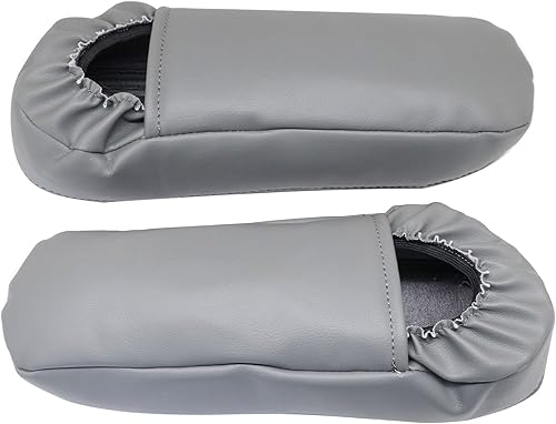 Miniatura 6 de NLQR 2 fundas de cuero gris oscuro para reposabrazos compatibles con Ford F250 F350 Excursion Lariat 1999 2000 2001 2002 2003 2004 2005 2006 2007