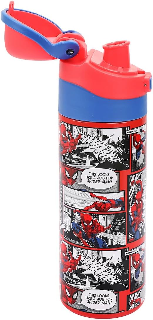 Spider-Man Comic Panels 24 Oz Stainless Steel Water Bottle - Image 6