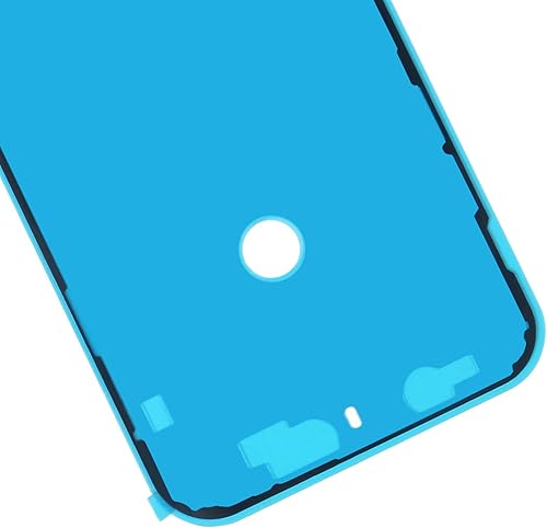 Miniatura 4 de D-FLIFE 3 tiras adhesivas de repuesto para pantalla LCD de 6.1 pulgadas, marco de carcasa frontal, impermeables, precortadas (para iPhone XR, negro)