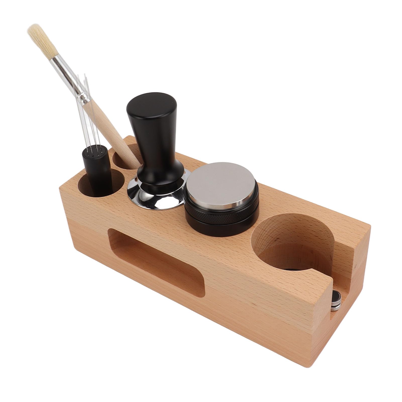 Pressino Caffè A Molla 58mm - Tamper Professionale Per Macchina Espresso Con Livellatore Integrato - Foto 12