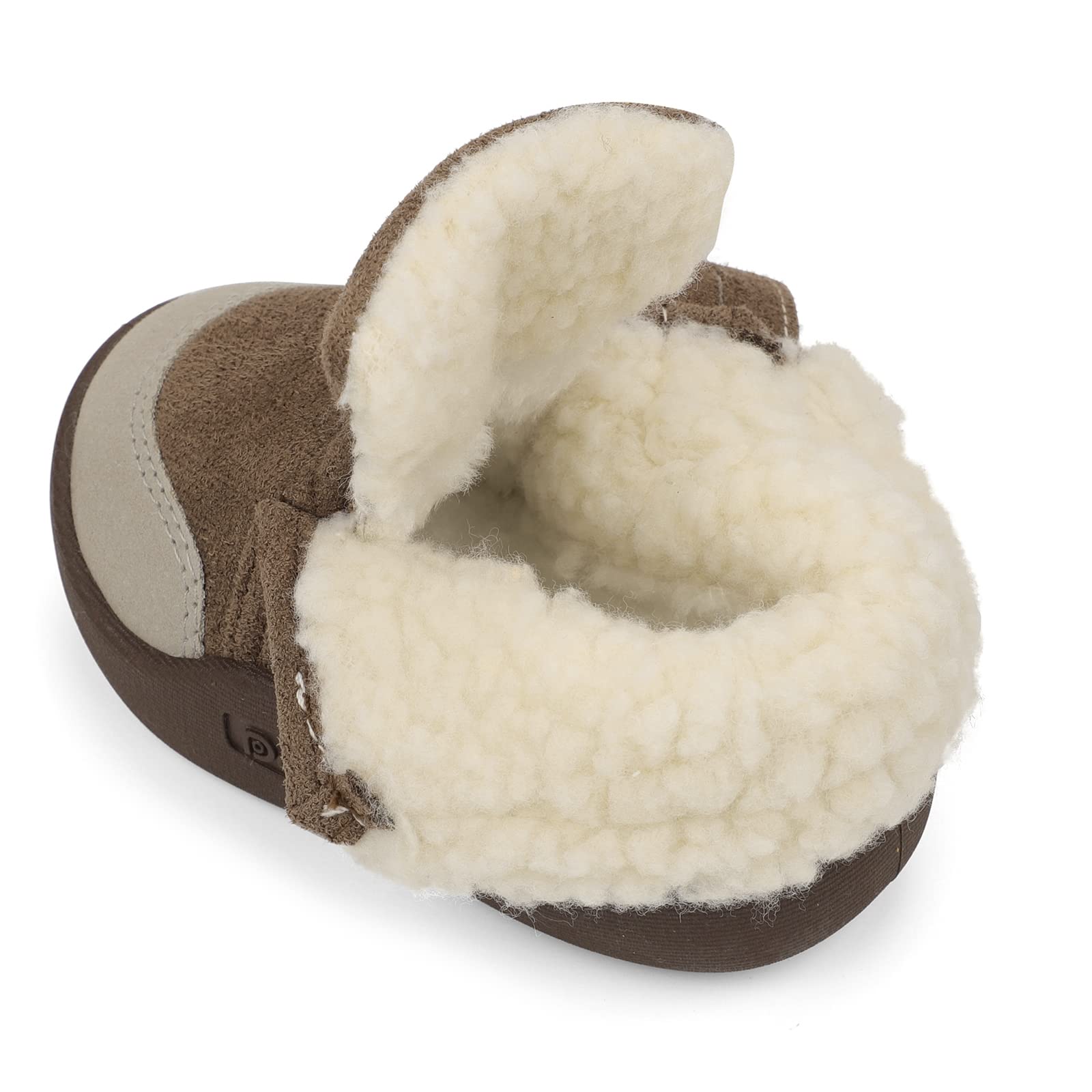 MASOCIO Bottes Bébé Garçon Fille Hiver Bottines Chaussures Fourrés Peluche Chauds Antidérapant Taille 18-23 EU