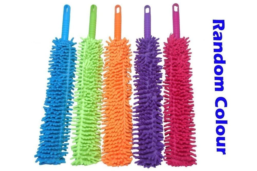 WIDE MART Foldable Microfiber Fan Cleaning Duster with Long Rod Steel Body Flexible Fan mop for Quick and Easy Cleaning of Home, Kitchen, Car (Microfiber Duster with Extendable Rod) (Multicolor) (B09JM49S7W) Amazon Price History, Amazon Price Tracker