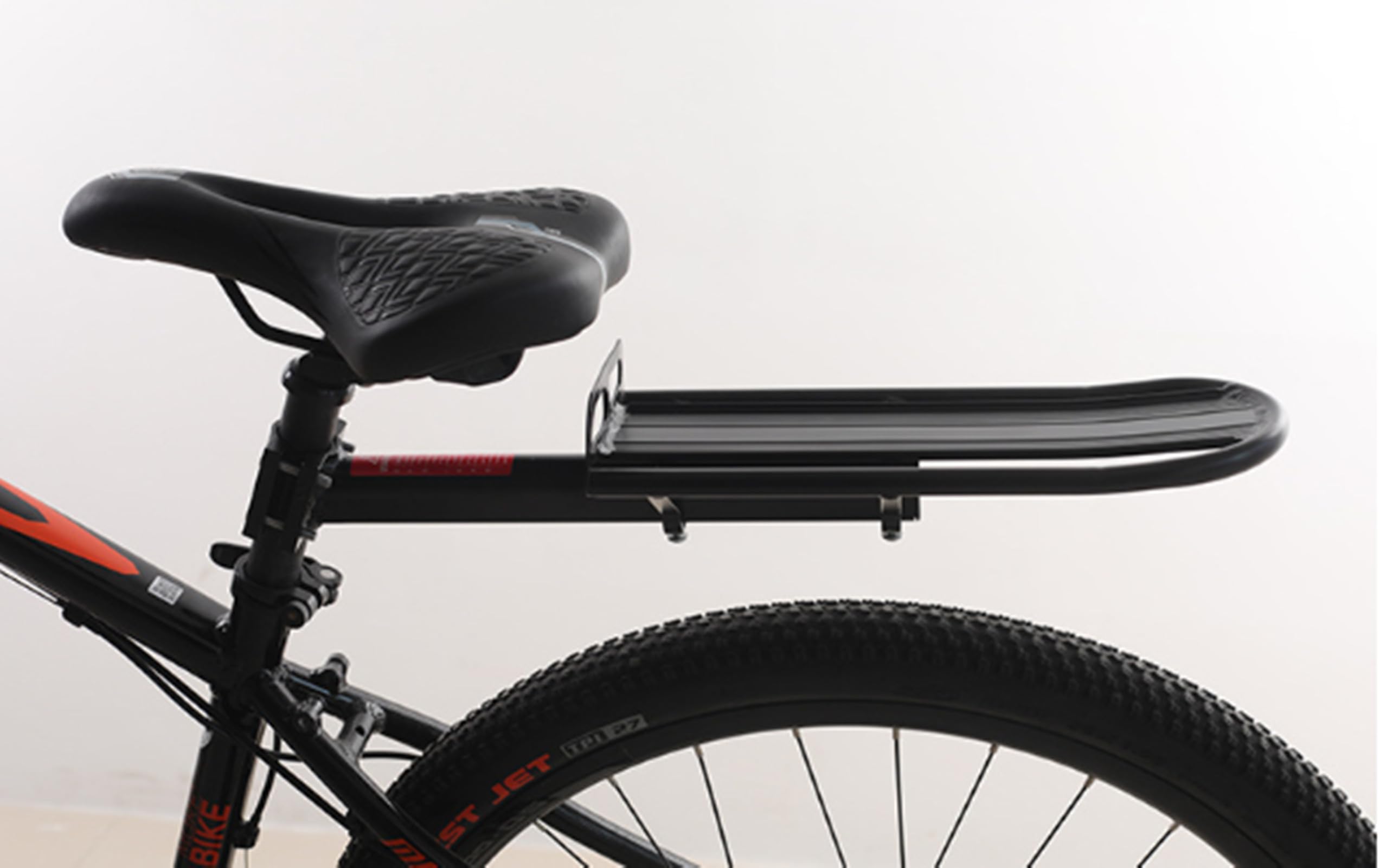 Fahrrad Gepäckträger, Maximalbelastung 15kg, Einstellbare Gepäckträger aus Aluminiumlegierung, Mountainbike Fahrrad Hinten Rack, Fahrradgepäckträger Schnelle Montage