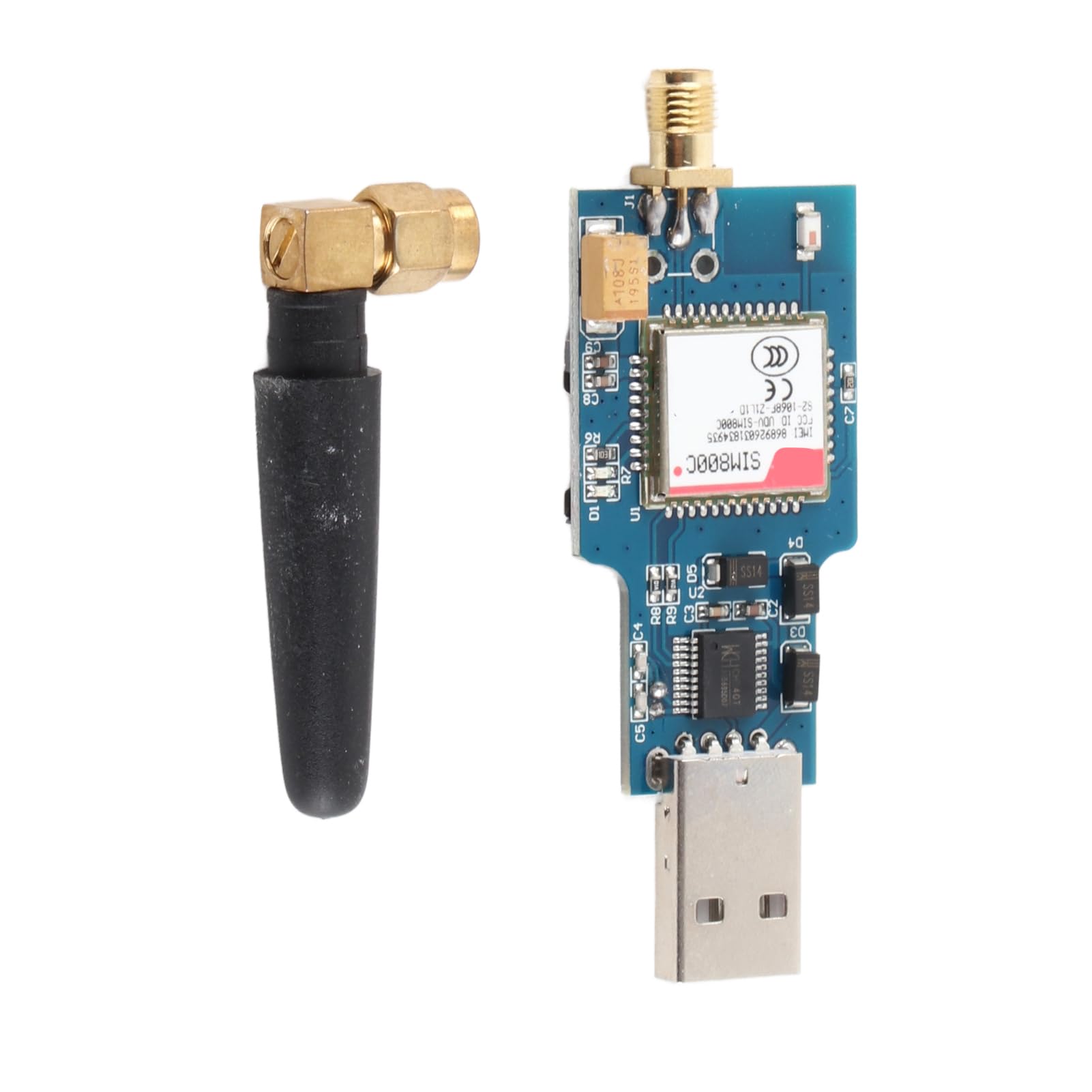 Modulo USB a GSM, Componente Elettronico, SIM800C Funziona su GSM/GPRS 850/900/1800/1900 MHz