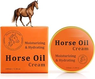 Horse Oil Moisturizing Cream - Hydrating, Int...