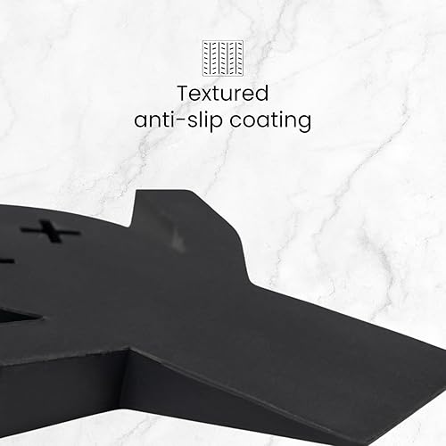 Miniatura 4 de Paquete de 2 topes decorativos para la parte inferior de la puerta  Lindo tope de puerta  Topes de puerta negros para la parte inferior de la puerta