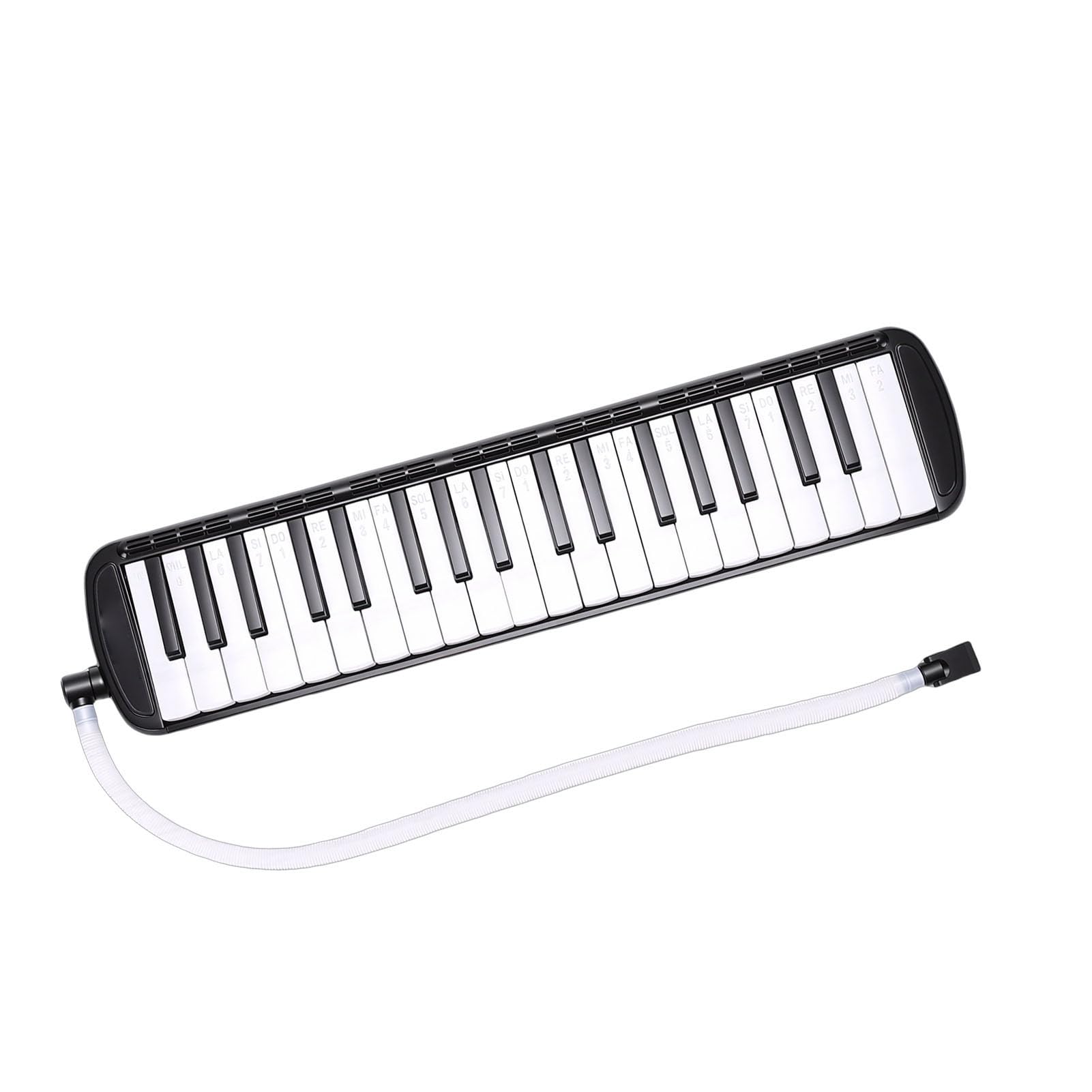 Keenso Melódica de 37 Teclas, Teclado de Piano de Aire Portátil ABS con Boquilla para Principiantes y Adultos, Perfecto para Educación e Interpretación Musical
