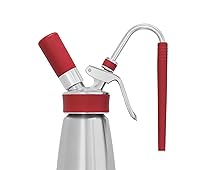 Vista 8 de iSi 272201 Rapid Infusion Set for iSi Gourmet Whippers, Polished Stainless/Red