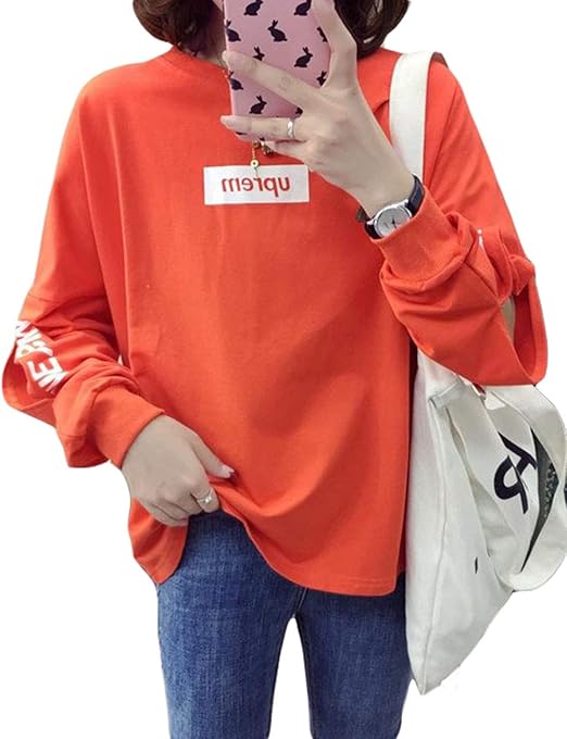 影のある 期間 靴下 ロン T レディース 韓国 オーバーヘッド 以来 平らな