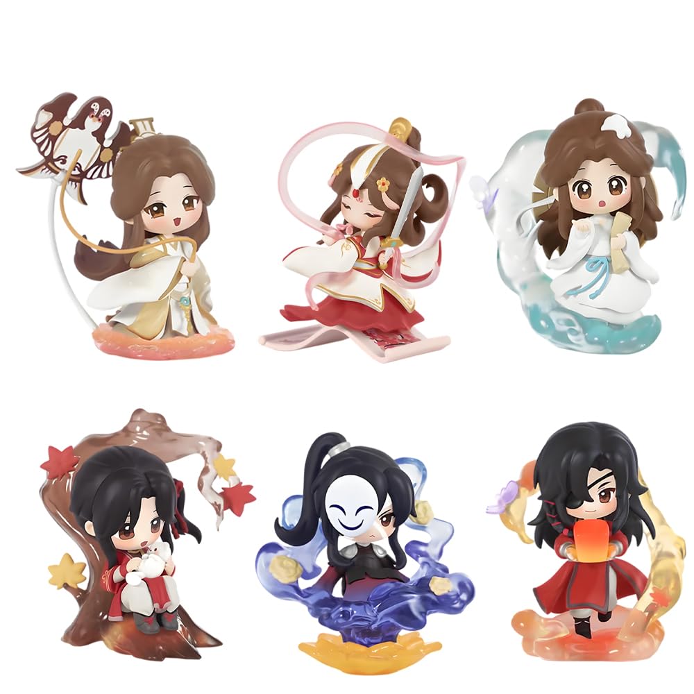 Zhongkaihua Xie Lian Figure Anime 12.8CM Xie Lian Action Figure PVC Model Statue Collectible Car Desk Christmas Decoration Ornament For Fans