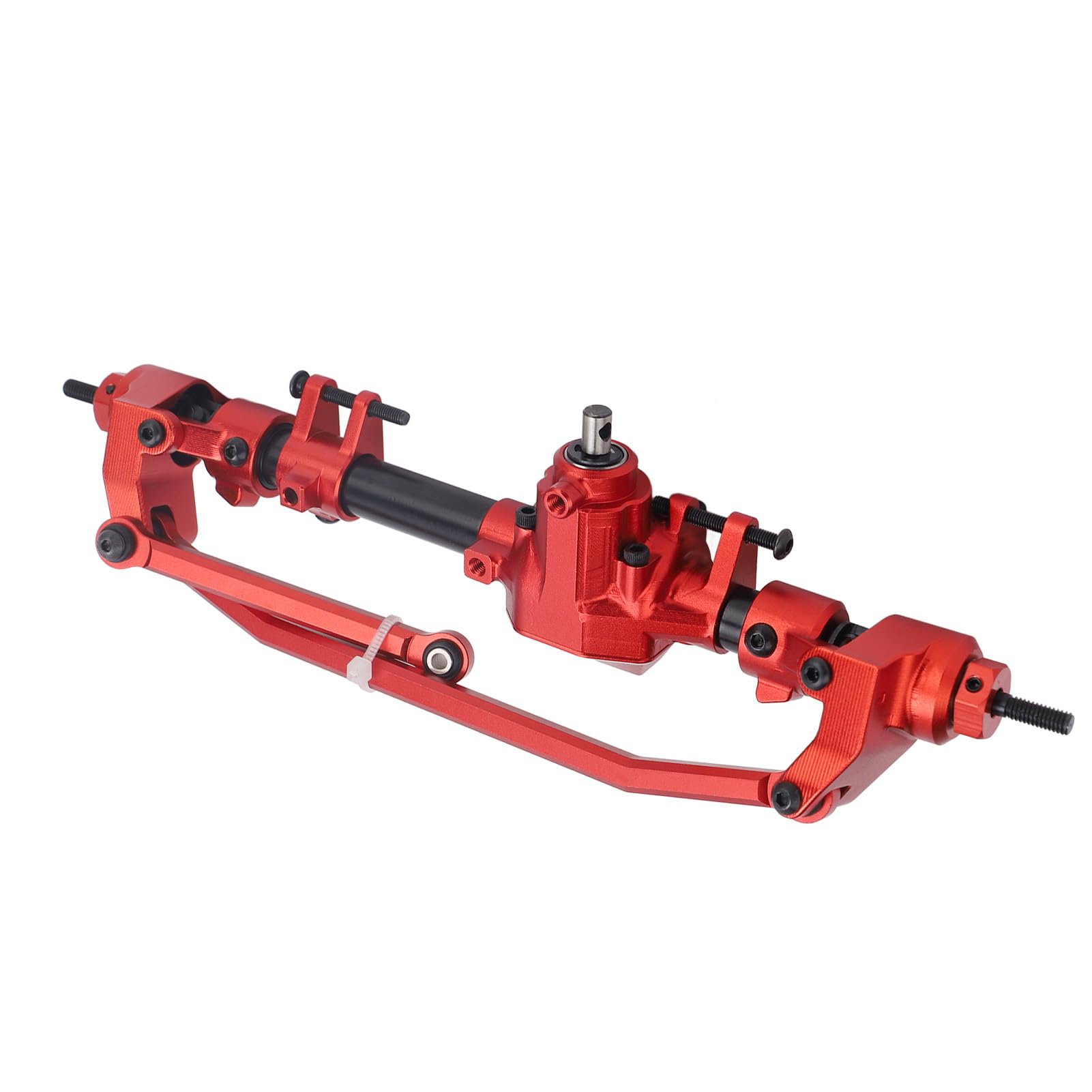 Jeanoko Conjunto de Eje Delantero RC Premium de 2 Piezas con Engranajes