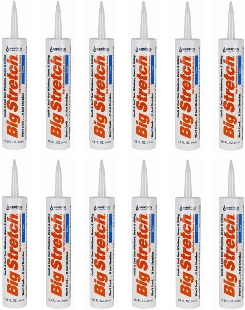 Big Stretch Big Stretch Clear Acrylic Caulk 10.5 oz.