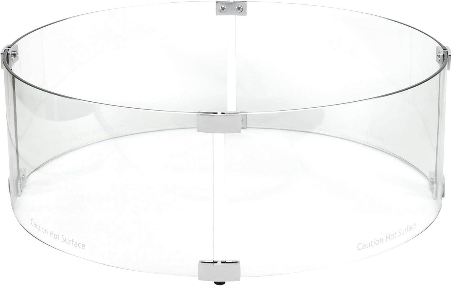 Celestial 23 x 8 Round Wind Guard, fits Celestial 19” Round Fire Pit Burner Pans