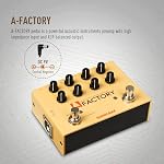 SONICAKE Acoustic Guitar Effects Pedal with Analog Preamp and Digital Reverb Acoustic Instruments with XLR Output - A Factory