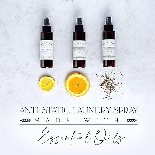 Miniatura 2 de Spray aromático antiestático con aceites esenciales (lavanda, limón, naranja) (naranja)
