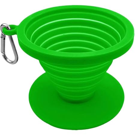 Genrics Pour Over Coffee Filter,Coffee Dripper, Coffee Maker,Paperless BPA Free Silicone Coffee Filter,Maker One to Two Cup Coffee,Keeping Nature Coffee Flavour,Easy to Use and Clean