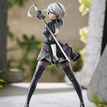 Automata Yorhani No. B Type Ni-san Figure, Painted and Assembled Product, Total Height Approx. 6.7 inches (17 cm)