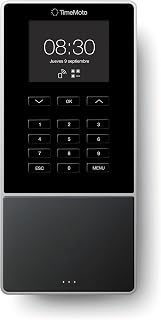 TimeMoto TM-616 - Clocking in System with RFID Reader for Up to 200 Users - Including Employee Management Software