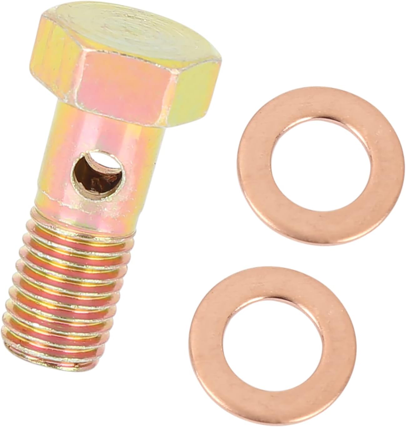Satz 30 Mm Hohlschrauben M8 X 1,0 Mm – Metrisches Gewinde, Für Bremsadapter