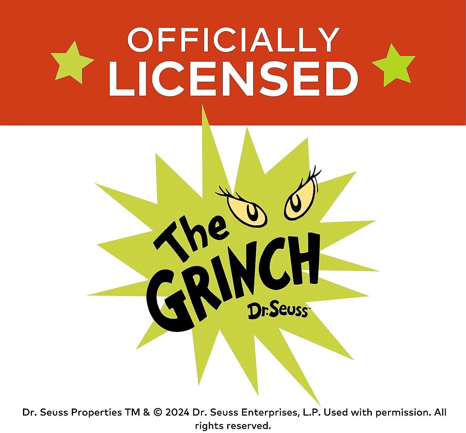 Dr. Seuss The Grinch Christmas Pom-Pom Necklace Craft Kit - Craft Kits - 12 Pieces