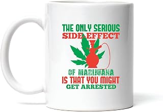 Gift Ideas Perfect Cannabis JokeFor Stoners and Cannabis Lovers 11oz 15oz White Coffee Mug