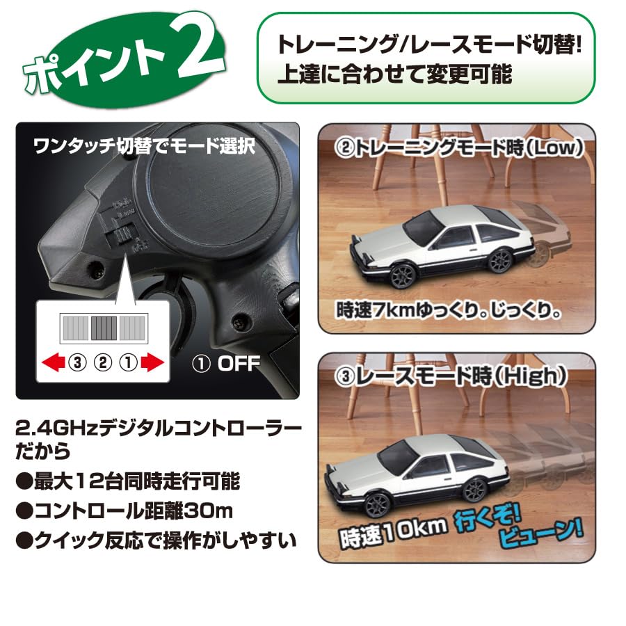 京商 頭文字D AE86トレノ カーボンボンネット仕様　オートスケール　ミニッツ Amazon.co.jp: キョウショウ エッグ(Kyosho Egg) FIRST MINI-Z 頭文字D